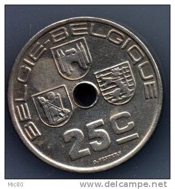 25 Cts 1938 België-Belgique Sup - 25 Centimes