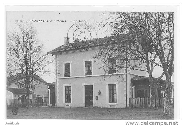 69 /FL/ VENISSIEUX, La Gare, N° 1718, Vue Extérieure - Vénissieux