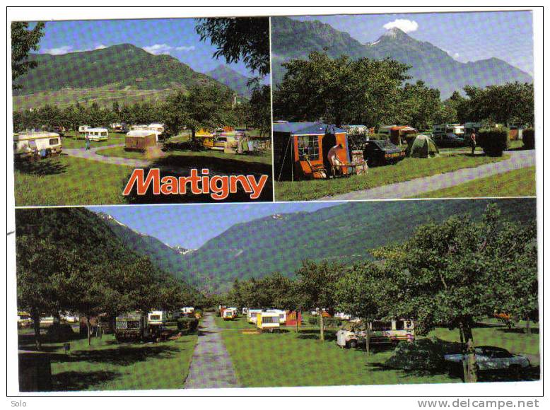 Camping T.C.S. Des Neuvilles à MARTIGNY - Martigny