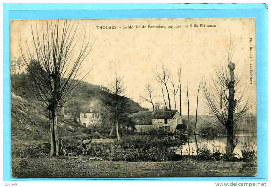 B - 79 - THOUARS - Le Moulin De Pommiers Aujourd'hui Villa Plaisance - Thouars