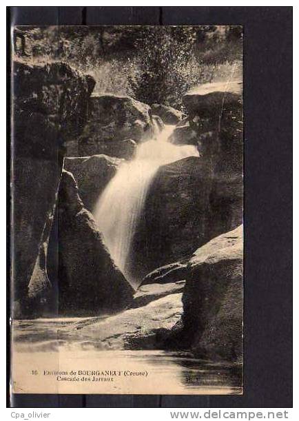 23 BOURGANEUF (environs) Cascade De Jarreaux, Ed MF 16, 192? - Bourganeuf