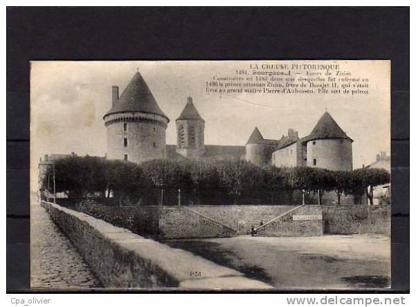 23 BOURGANEUF Chateau, Tour De Zizim, Prison, Ed PM 1481, Creuse Pittoresque, 192? - Bourganeuf