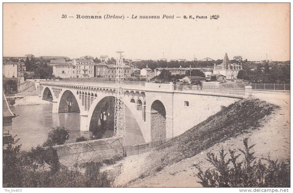 30   -   Romans Sur Isère   -   Le Nouveau Pont - Romans Sur Isere