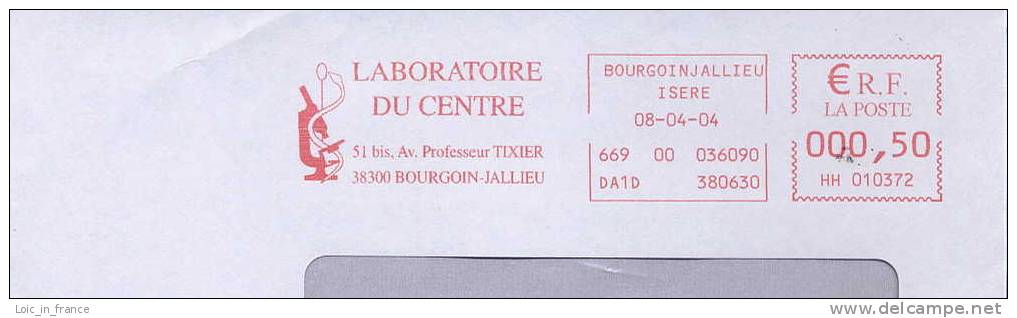 Science Biology Microscope Slogan Meter On Cover 23868 - Autres & Non Classés