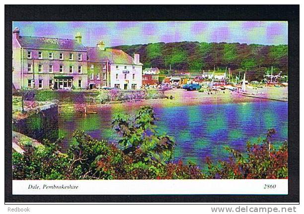 Postcard Dale Harbour Pembroke Pembrokeshire Wales - Ref B156 - Pembrokeshire