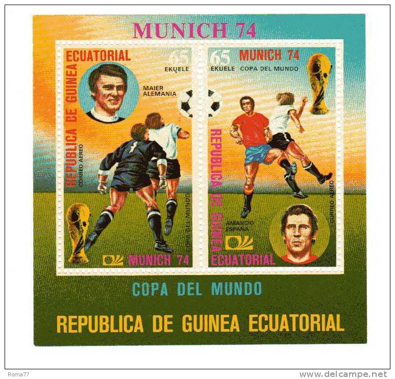 SS257 - GUINEA EQUATORIALE , IL BF Di Monaco 74  *** - 1974 – Alemania Occidental