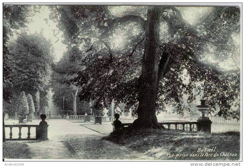 BELOEIL - Vue Prise Dans Le Parc Du Château - Imp. Fl. Dubar & Fils - Beloeil