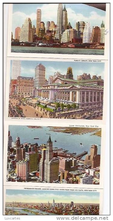 SOUVENIR OF NEW YORK .N.Y. / BOOKLET WITH 18 VIEWS OF NEW YORK - Albany