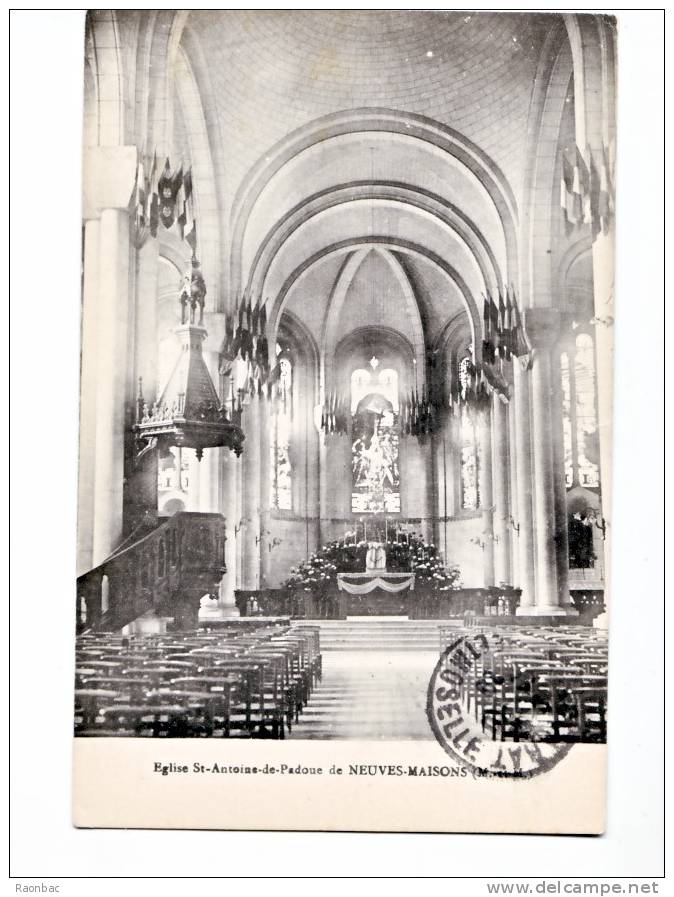 CPA---54---Neuves Maisons -----EGLISE - Neuves Maisons