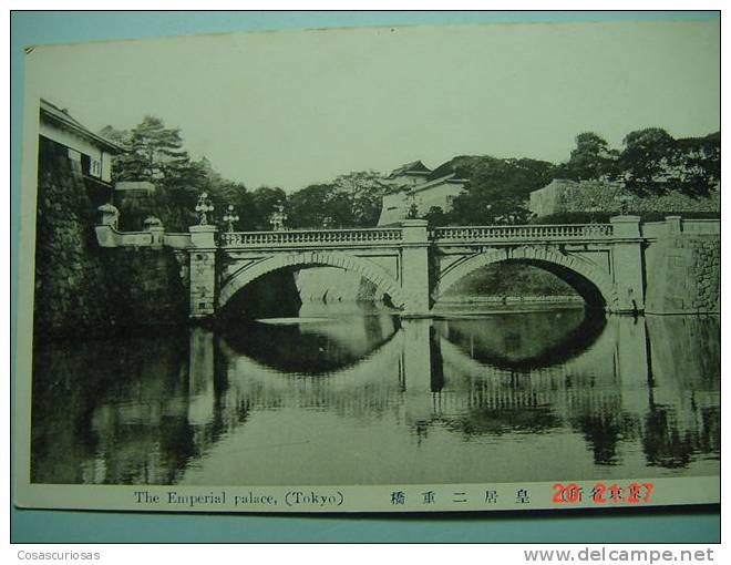 7167  JAPAN NIPPON JAPON   TOKYO  THE IMPERIAL PALACE  -  AÑOS / YEARS / ANNI  1920 - Tokyo