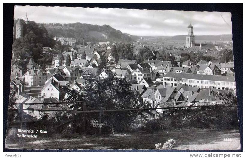 Germany,Biberach/Riss,Total,General View,Church,Original Photo,postcard - Biberach