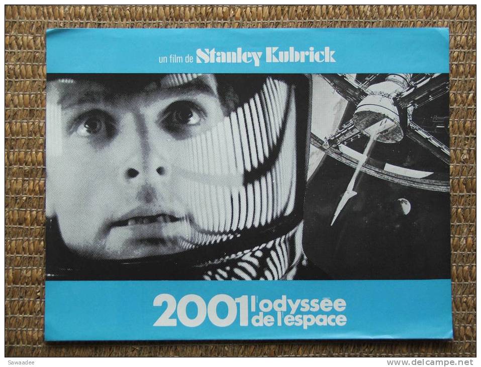 PLAQUETTE - FILM - 2001 L'ODYSSEE DE L'ESPACE - STANLEY KUBRICK - S.F. - Bioscoopreclame