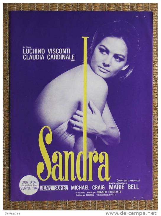 PLAQUETTE - FILM - SANDRA - LUCHINO VISCONTI - Werbetrailer