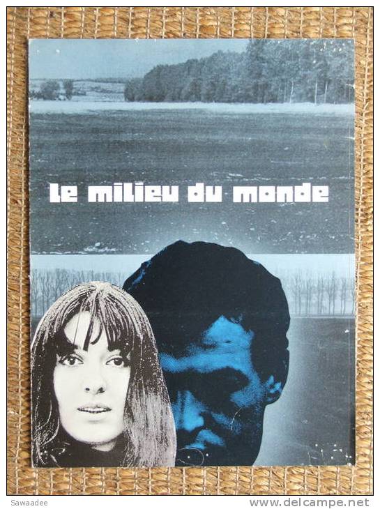 PLAQUETTE - FILM - LE MILIEU DU MONDE - ALAIN TANNER - Publicidad