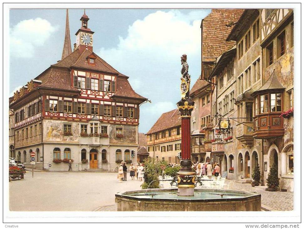 SUISSE-Stein Am Rhein,Rathausplatz - Stein Am Rhein