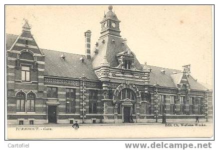 STATION - GARE - TURNHOUT - BUITENZICHT - Turnhout