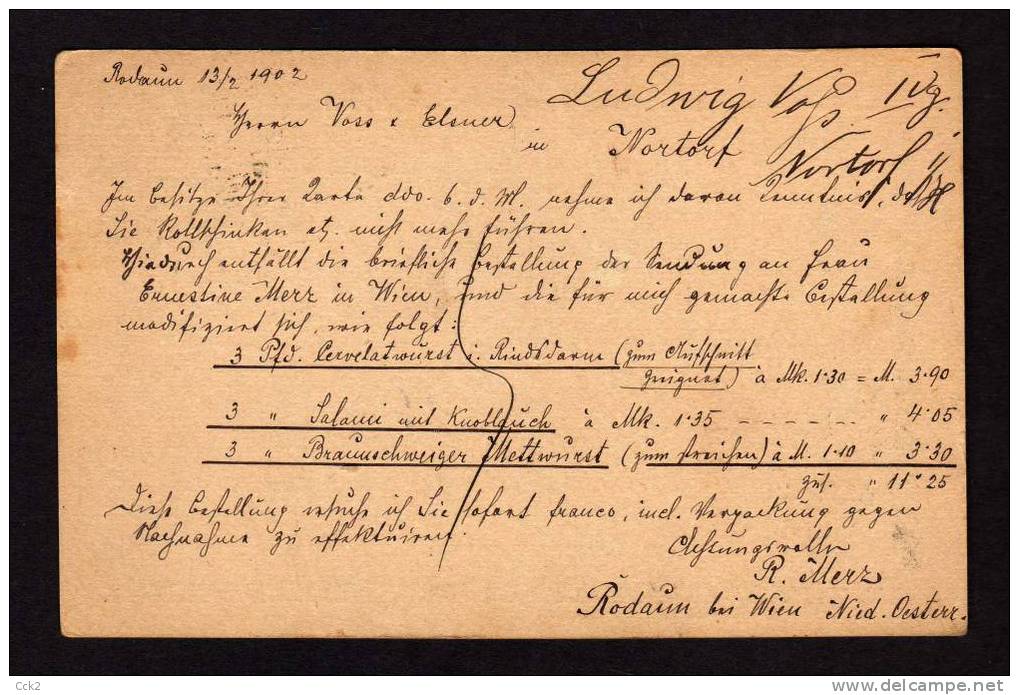 AUSTRIA 5 Heller Postal Card 1902 Used - Sonstige & Ohne Zuordnung