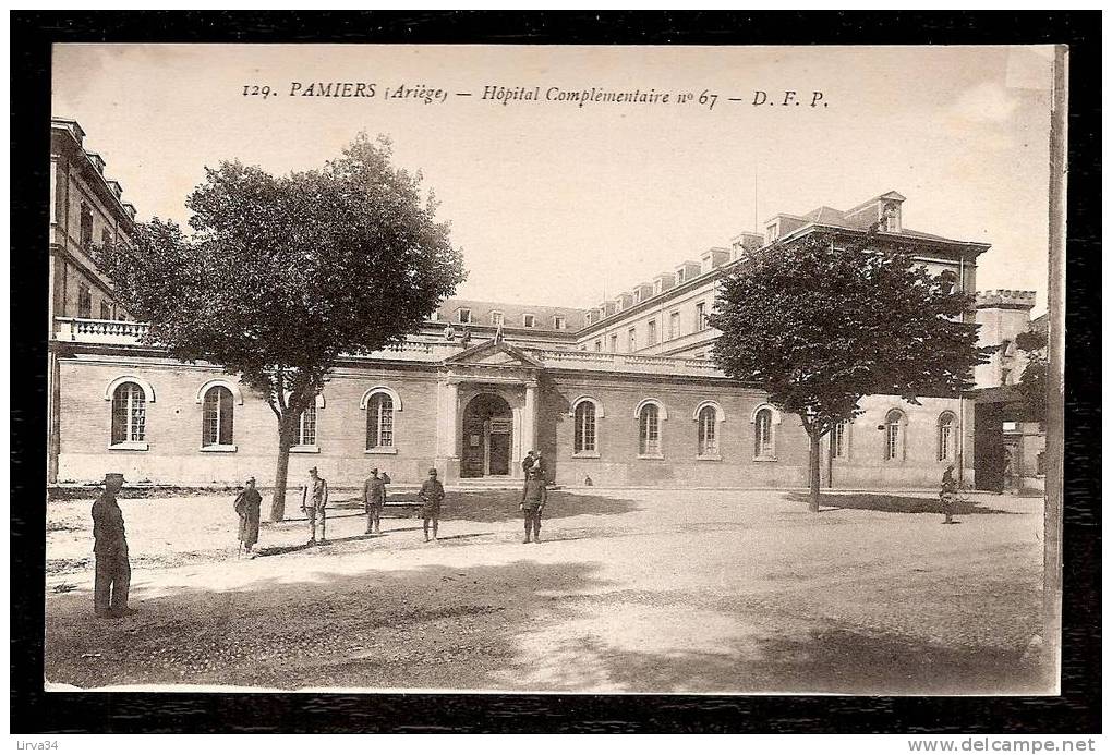 ARIEGE (09)  -PAMIERS- HOPITAL COMPLEMENTAIRE N° 67-  Animée- - Pamiers