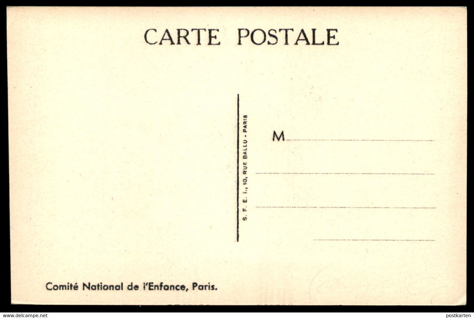 ÄLTERE POSTKARTE SEMAINE NATIONALE DE L'ENFANCE - LES CANARDS ET LA TORTUE Turtle Schildkröte Canard Fairy Tale Fable AK - Tortugas