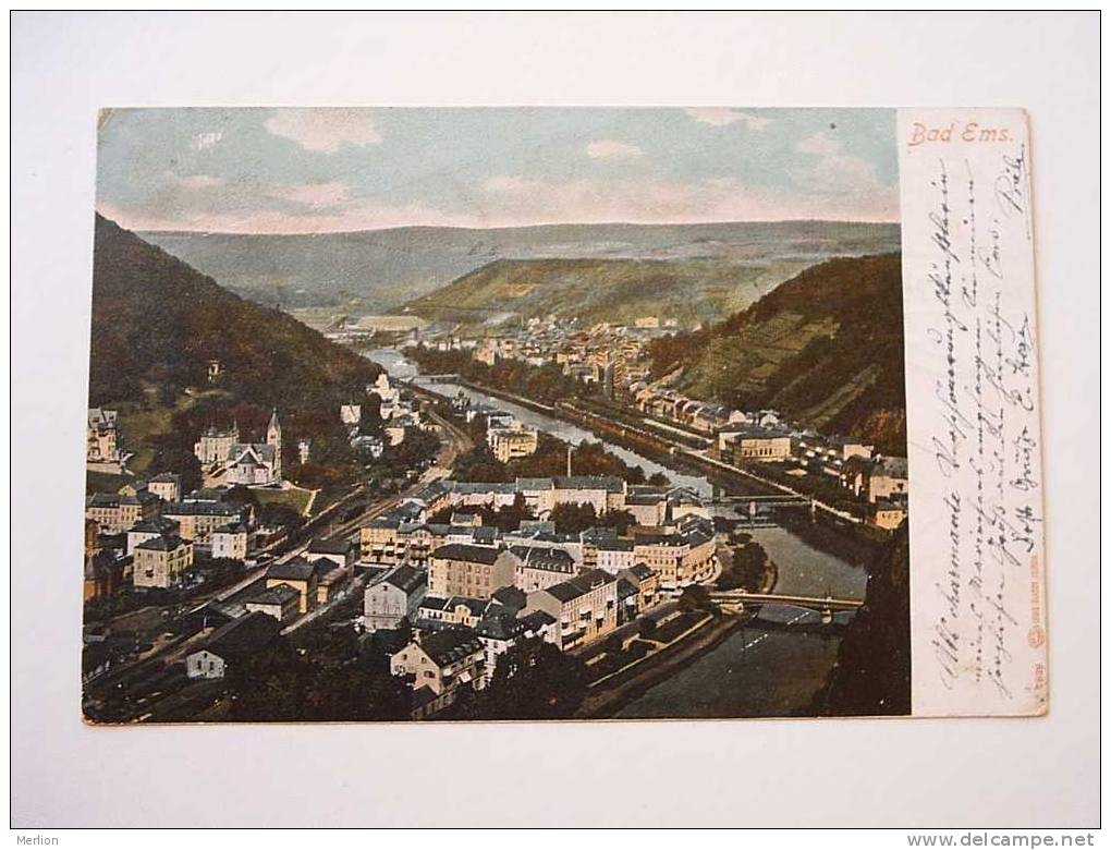 BAD EMS   PU 1903  F  D26823 - Bad Ems