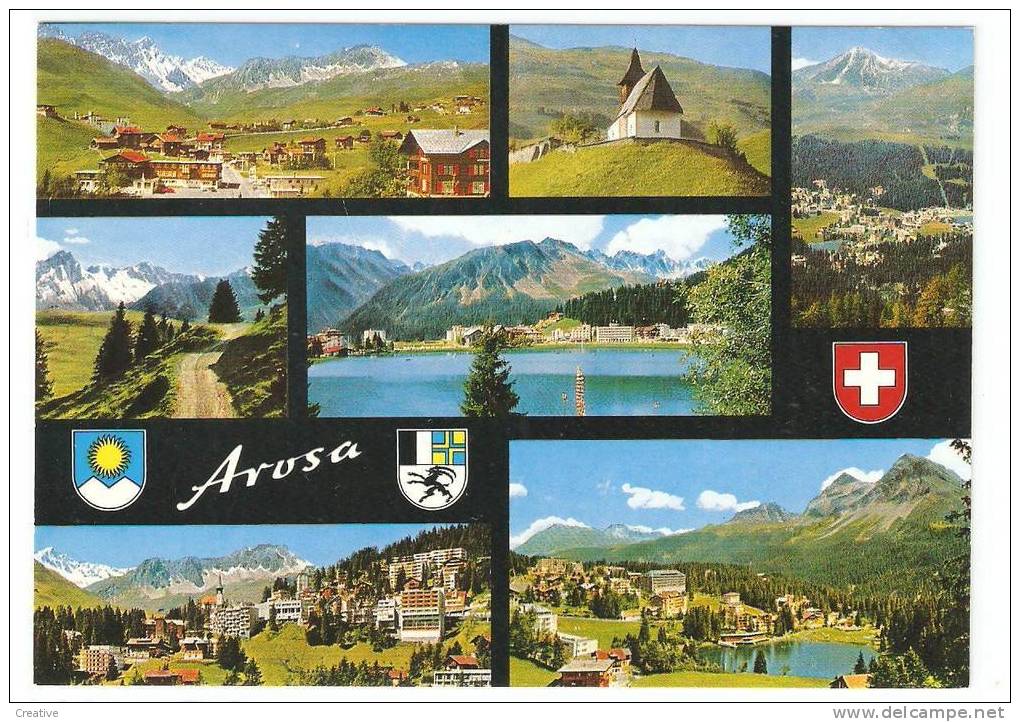 SUISSE-SCHWEIZ-SWITZERLAND. Arosa,1800m - Arosa