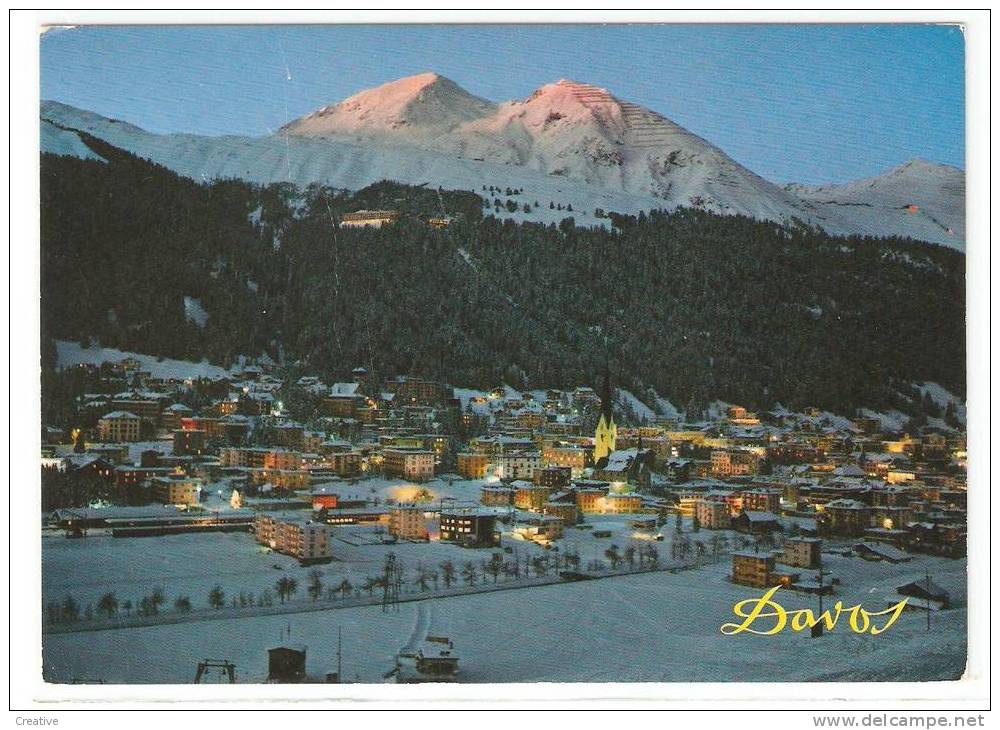 SUISSE-SCHWEIZ-SWITZERLAND. Davos Mit Schatzalp - Davos