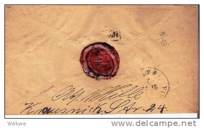 Brs149/ Berlin 1872. 1 Groschen Kleines Schild, 3 X, Einschreiben Nach Viersen - Briefe U. Dokumente