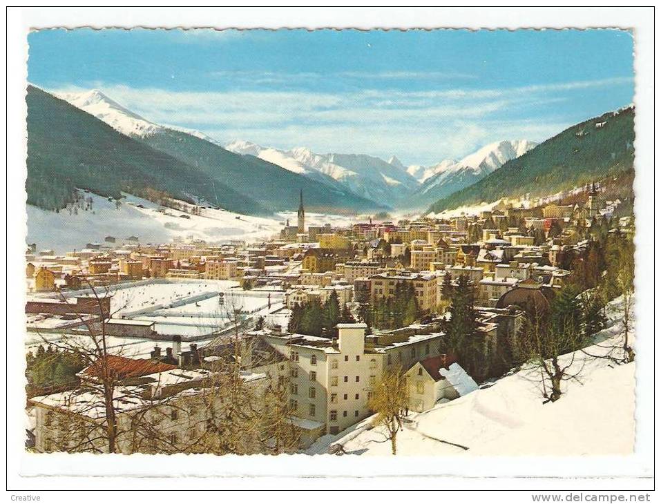 SUISSE-SCHWEIZ-SWITZERLAND. DAVOS Mit Tinzenhorn - Davos