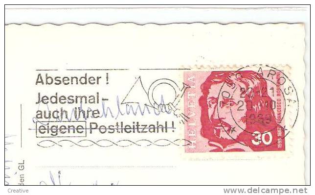 SUISSE-SCHWEIZ-SWITZERLAND.Inner-Arosa  1969 - Arosa