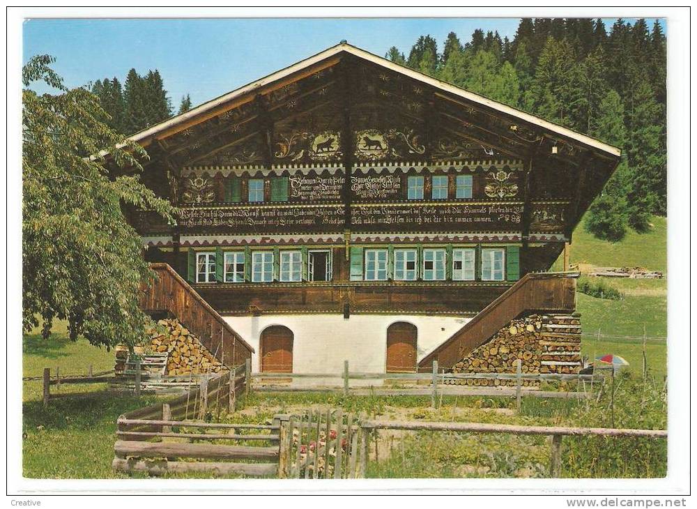 SUISSE-SCHWEIZ-SWITZERLAND.CHALET BEI LENK - Lenk Im Simmental