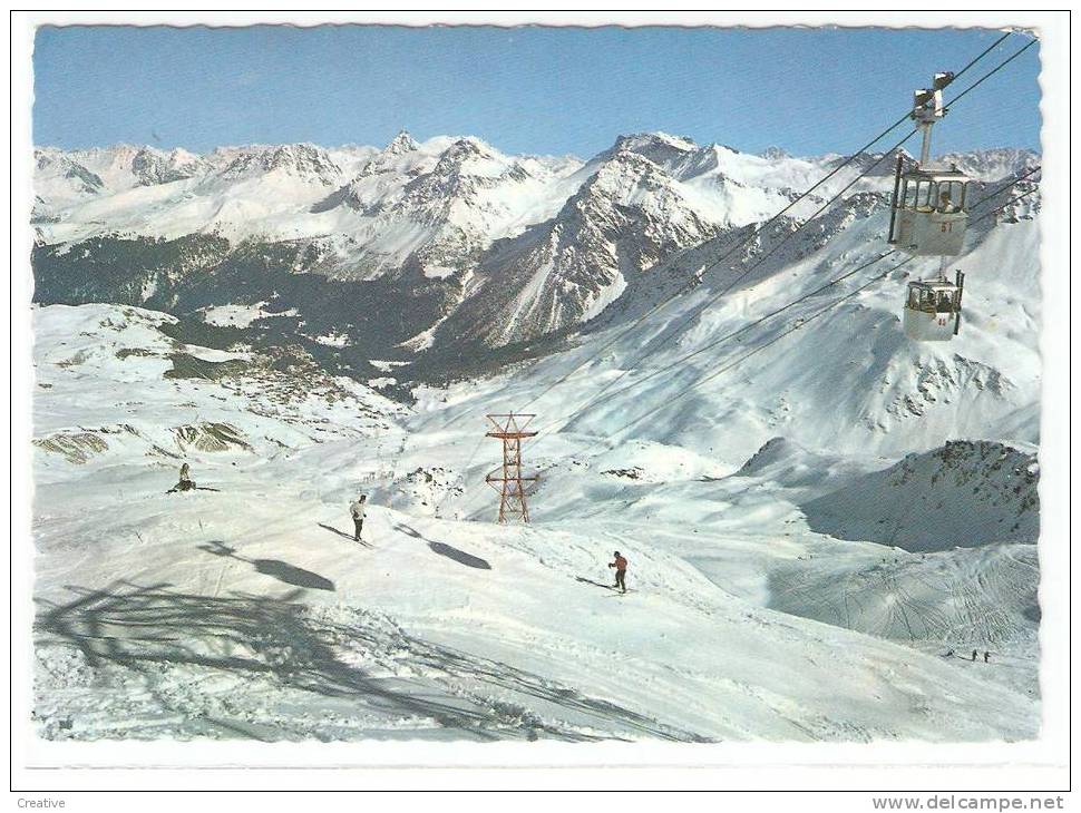 SUISSE-SCHWEIZ-SWITZERLAND.Arosa Hörnli-Gondelbahn 1972 - Arosa