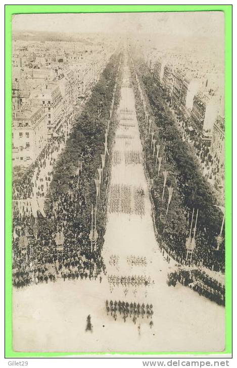 PARIS - AVENUE DE LA GRANDE ARMÉE - LE DÉFILÉ - 14 JULIE 1919 - SARBATORIREA VICTORIEI - - Distretto: 17