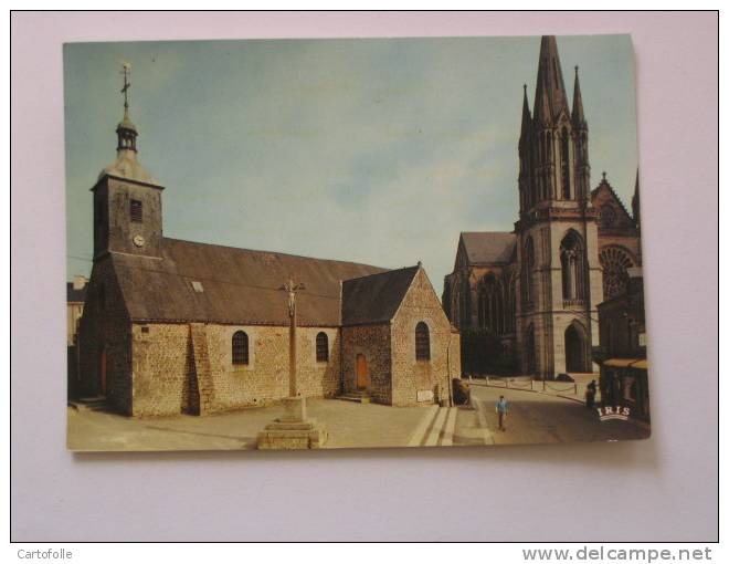 (309) -1- Carte Postale Sur Pontmain  L'église - Pontmain