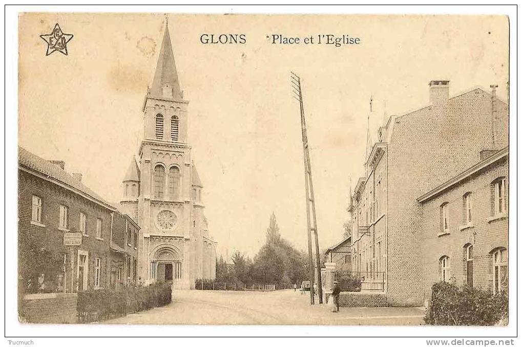 C4750 - GLONS - Place Et L' Eglise - Bassenge
