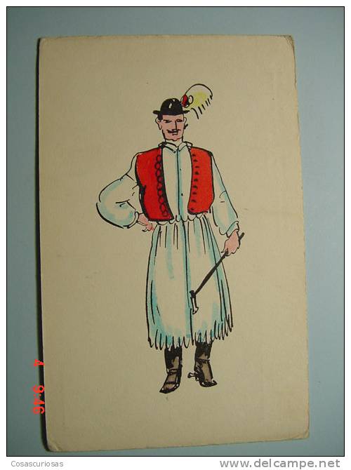 7730 HUNGARY HUNGRIA  MAGYAR NATIONAL COSTUME    AÑOS / YEARS / ANNI  1930 - Ohne Zuordnung