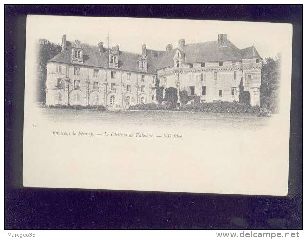 30679 Env. De Fécamp Le Chateau De Valmont  édit.ND N° 20 Belle Carte Nuage Précurseur - Valmont