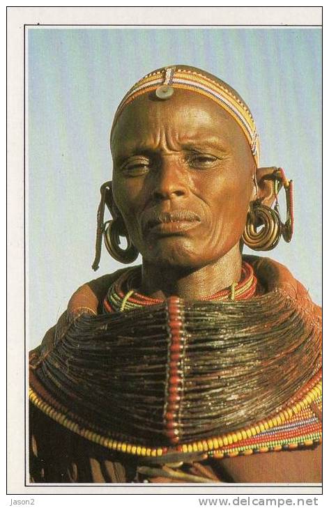 CPM  Femme Samburu - Kenia