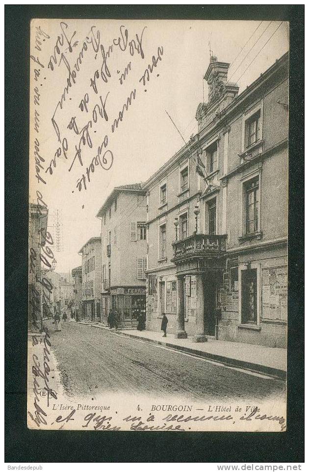 Bourgoin (28) - Hôtel De Ville ( Animée ELD N°4) - Bourgoin