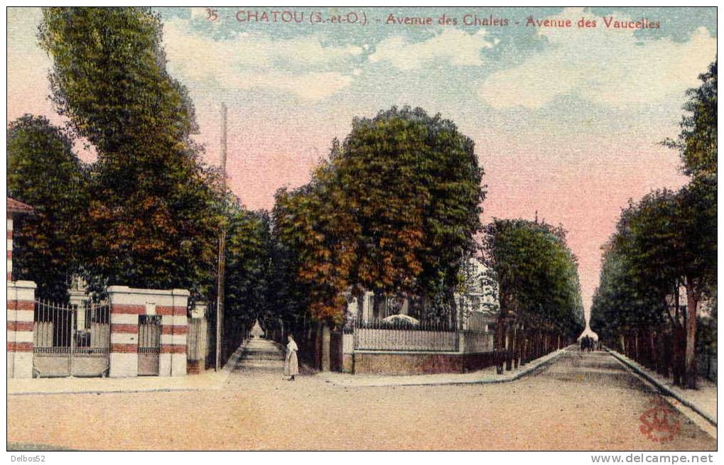 Avenue Des Chalets - Avenue Des Vaucelles - Chatou