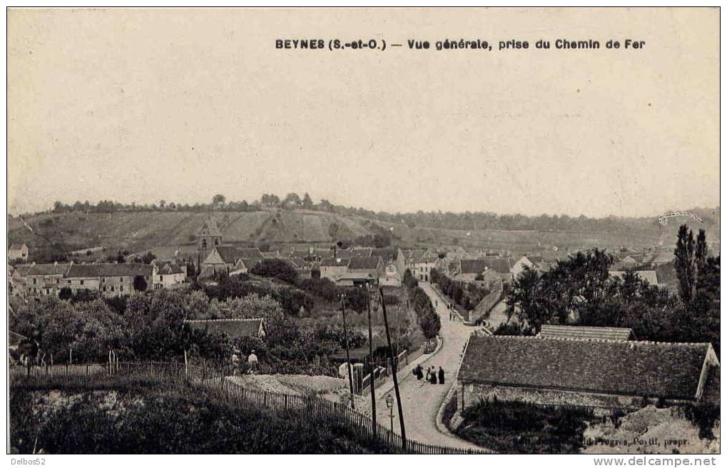 Vue Générale - Prise Du Chemin De Fer - Beynes