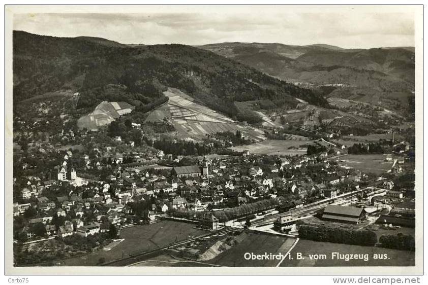 ALLEMAGNE - Oberkirch I. B. Vom Flugzeug Aus. - Oberkirch