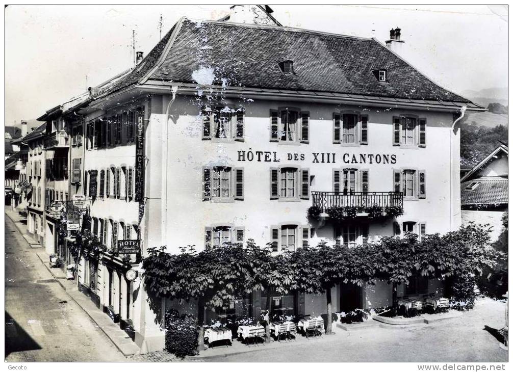 Châtel Srt Denis - Hotel Des Xiii Cantons - Châtel-Saint-Denis