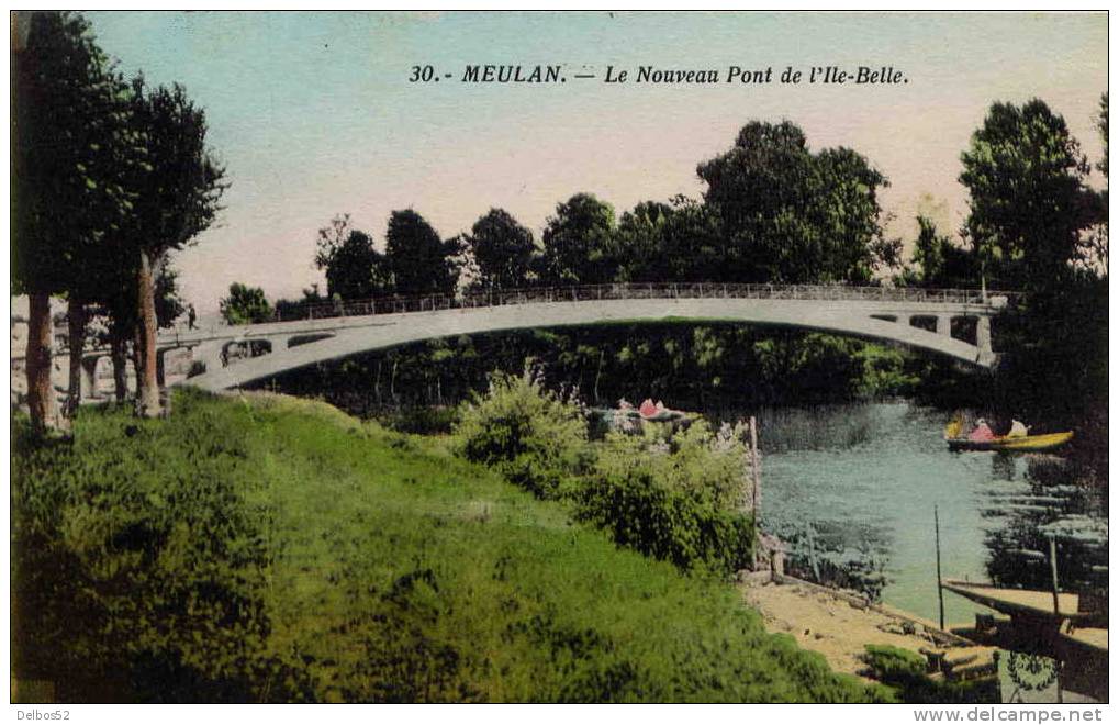 Le Nouveau Pont De L'Ile - Belle - Meulan