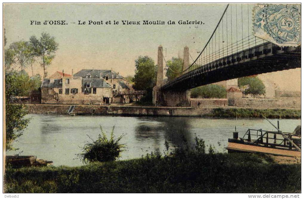 Fin D'Oise - Le Pont Et Le Vieux Moulin ( La Galerie ) - Conflans Saint Honorine