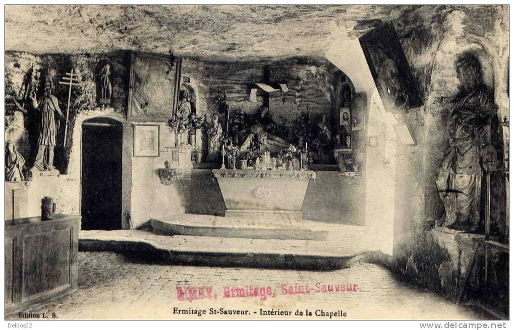 Ermitage St - Sauveur - Intérieur De La Chapelle - Limay