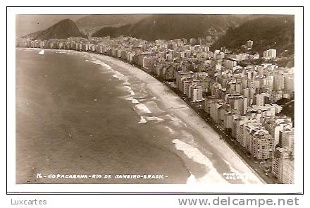 16.COPACABANA . RIO DE JANEIRO. BRASIL. / FOTO POSTAL COLOMBO. - Copacabana