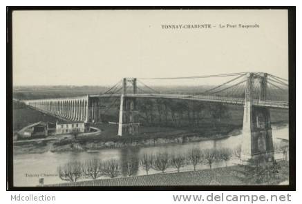 17 TONNAY CHARENTE Le Pont Suspendu - Pont-l'Abbé-d'Arnoult