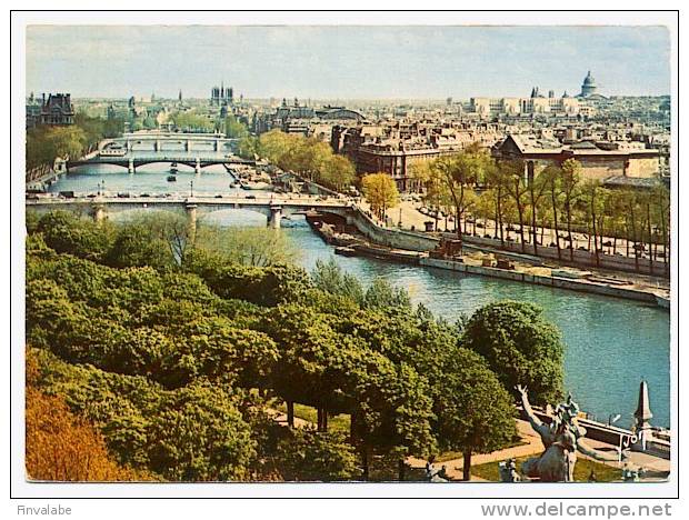 Couleurs Et Lumière De France PARIS Panorama Des Quais De La Seine  (8A569) - La Seine Et Ses Bords