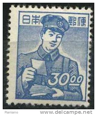 PIA - JAP - 1948-49 : Facteur -  (Yv 400a) - Unused Stamps
