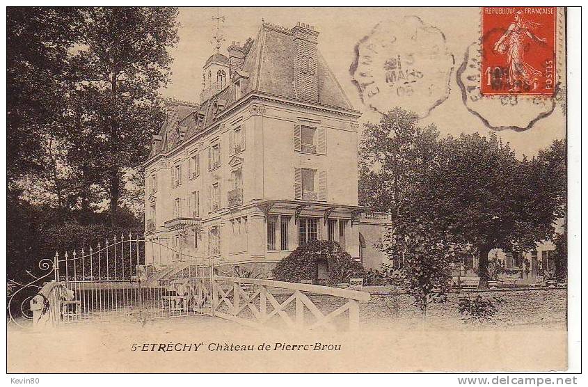 91 ETRECHY Château De Pierre Brou - Etrechy